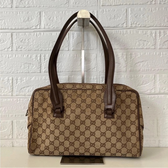 Gucci Tan and Brown Shoulder Bag - Picture 2 of 15